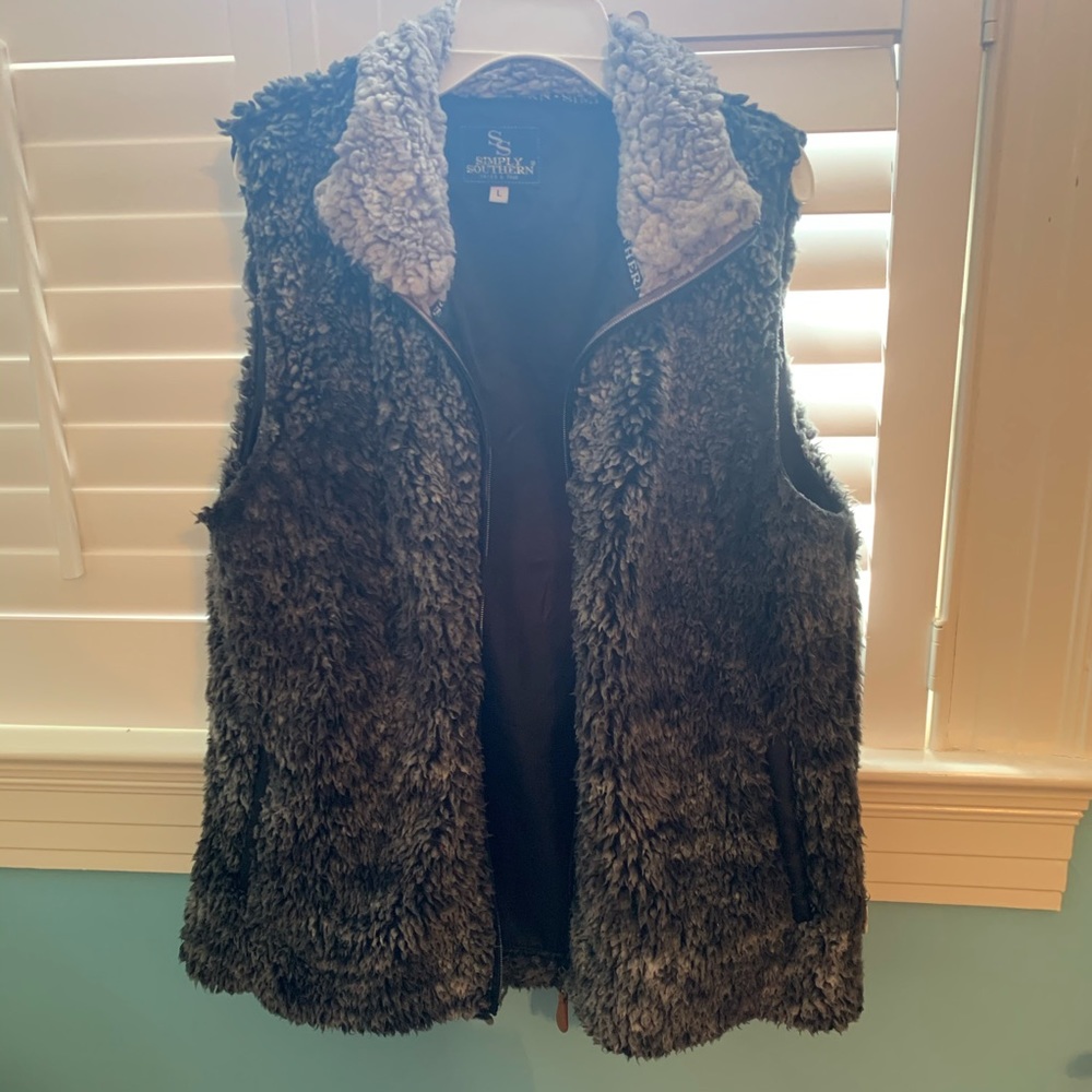 Simply Southern Sherpa zip up!